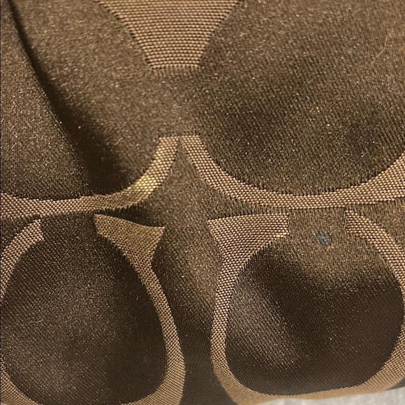 COACH Poppy 13843 Brown Tote Bag - Picture 3 of 15